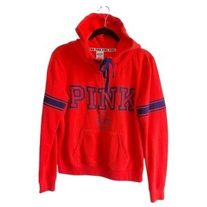 Victoria’s Secret PINK 1/4 Zip Hoodie Long Sleeve
